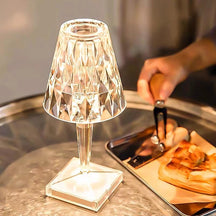 Lâmpada de Mesa Diamante LED Sem Fio Carpetino